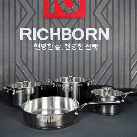 Bộ Nồi Chảo Cao Cấp RICHBORN RC68 Memory