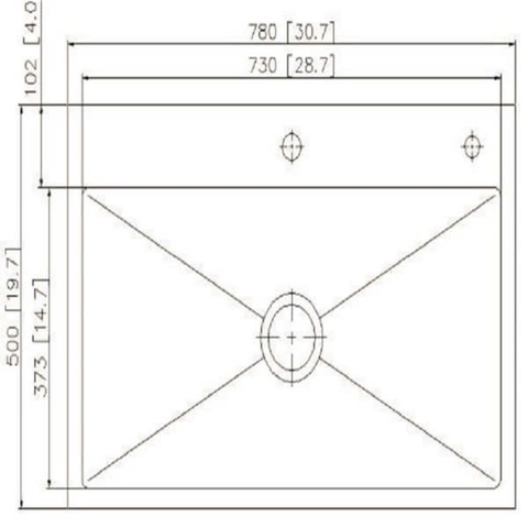 Chậu rửa bát Grob GS304-7850HS