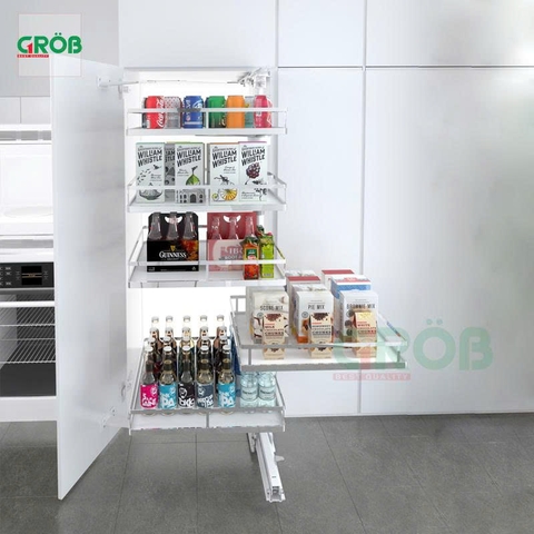 Giá góc liên hoàn nan dẹt inox 304 GROB GM304-290L