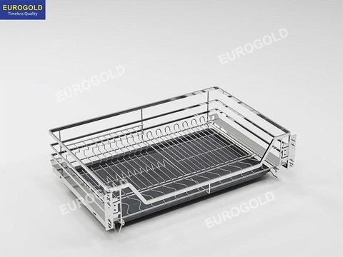 Giá Xoong Nồi,bát Đĩa INOX 304 Nan Dẹt EP90 (EPD7290VX) Eurogold