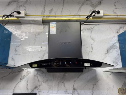 Máy hút mùi Faster 750B | Faster 750S | Tự động làm sạch | Cảm ứng vẫy tay