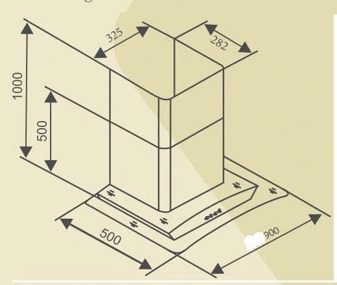 Máy Hút Mùi Kính Cong Canzy CZ M6890