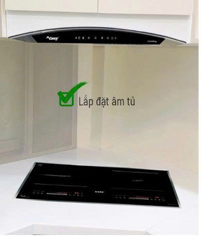 Máy hút mùi kính cong Canzy CZ KC3870B