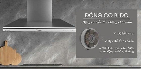 Máy hút mùi chữ T Canzy CZ HE70BK