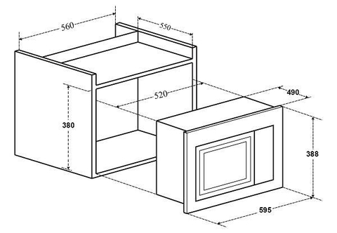 Lò vi sóng Canzy CZ 34GSS