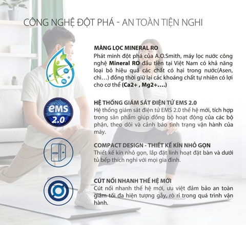 Máy lọc nước A. O. Smith VITA