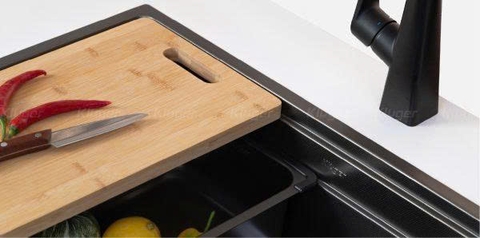 Chậu rửa bát Kluger KG7644FB Plus
