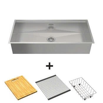 CHẬU INOX Hafele WS R0 HS24-SSN1S-8644_SILVER 567.24.477