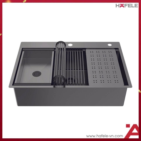 Chậu Rửa Chén Bát Inox WS R10 Hafele HS25-SSN1S-7650 567.24.484