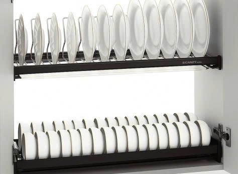 Giá bát đĩa cố định tủ trên nan Oval Canzy CZO-6006-800