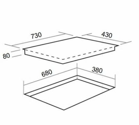 Bếp Từ 2 Vùng Nấu FASTER FS 386i