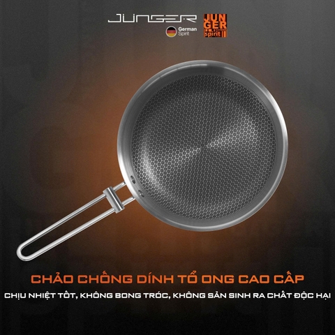 Bộ nồi Inox Junger CWJ-070 cao cấp