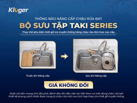Chậu rửa bát Kluger KT8050SL Plus S80