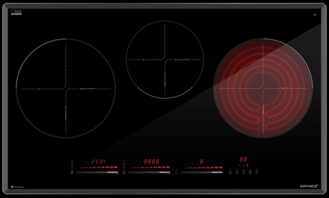 Bếp từ  3 vùng nấu GrandX GX IH738Lux