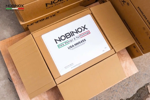 CHẬU RỬA BÁT 1 HỐ NOBINOX LISA NN545S