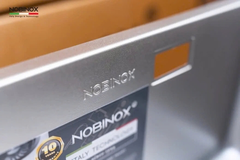 CHẬU RỬA BÁT 1 HỐ NOBINOX LISA NN545S