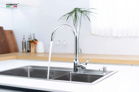 VÒI RỬA BÁT CẦN CỨNG NOBINOX LOREN NX522