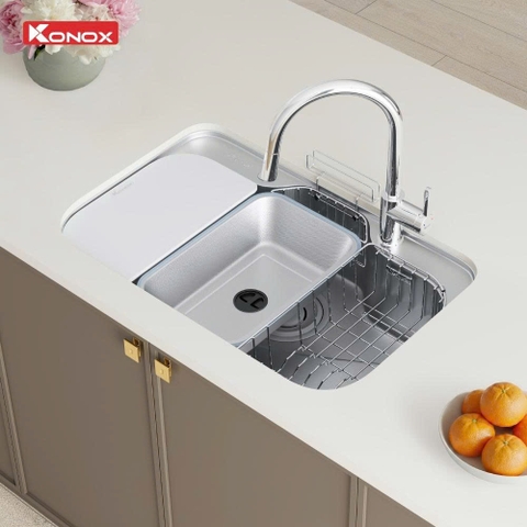 Chậu rửa bát phong cách Nhật chống xước Tari Smart 7851