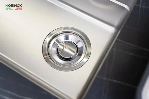 CHẬU RỬA BÁT 1 HỐ NOBINOX ARVO V676
