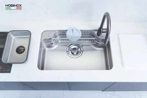 CHẬU RỬA BÁT 1 HỐ NOBINOX ARVO B275