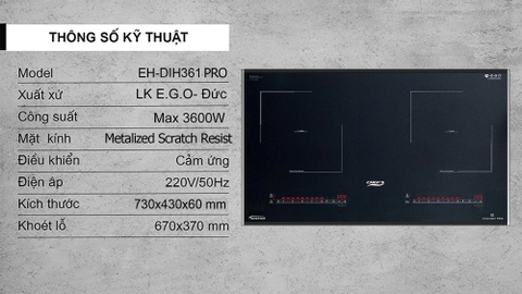 Bếp Từ Chefs EH-DIH361 PRO