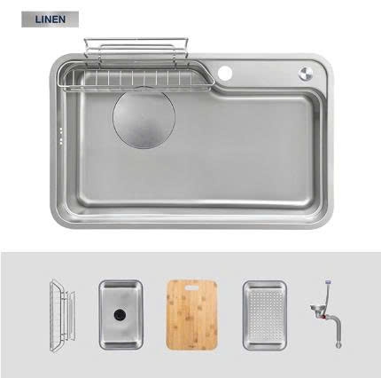 Chậu rửa bát Kluger KF7848FS DC PLUS