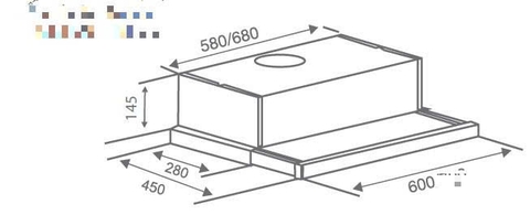 Máy hút mùi âm tủ Canzy CZ H1160AT