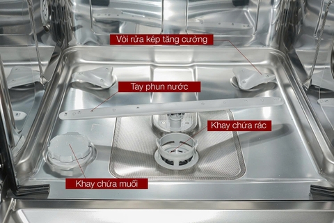 MÁY RỬA CHÉN ĐỘC LẬP KAFF KF - SBL77805B17 GRC