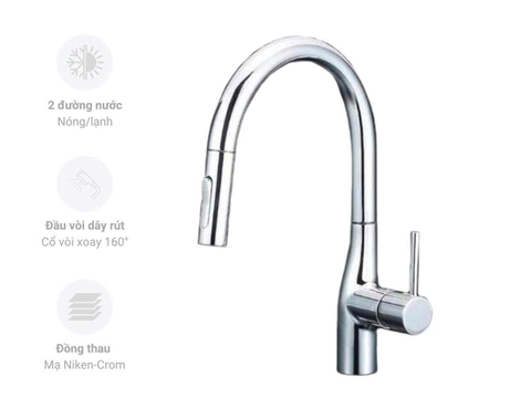 Vòi Rửa Chén Shigeru KVK KM6061EC