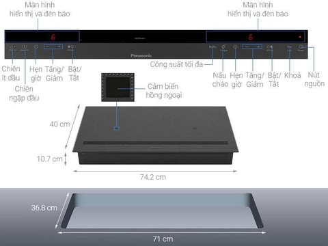 Bếp từ Panasonic KY-C227EHRA