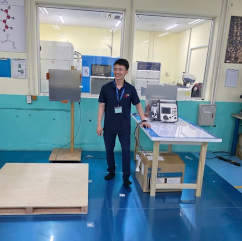 TTS Lắp Đặt Thành Công Máy Mô Phỏng Phóng Tĩnh Điện ESS-S3011A & GT-30RA tại Piaggio Việt Nam