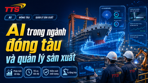 AI trong ngành đóng tàu và quản lý sản xuất