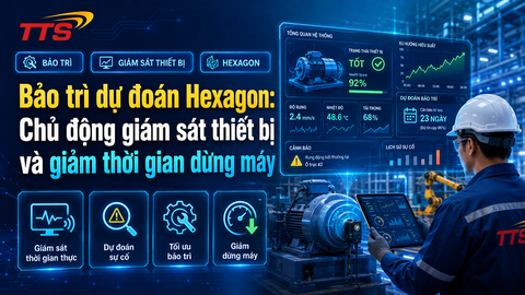 Bảo trì dự đoán Hexagon: Chủ động giám sát thiết bị và giảm thời gian dừng máy