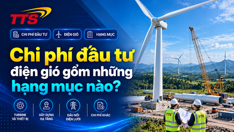 Chi phí đầu tư điện gió gồm những hạng mục nào?