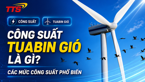 Công suất tuabin gió là gì? Các mức công suất phổ biến