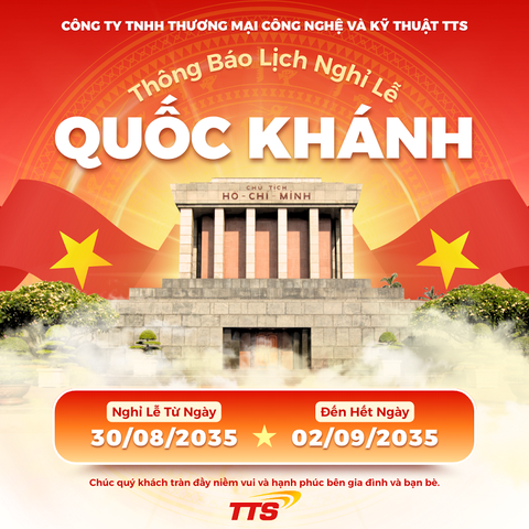 THÔNG BÁO NGHỈ LỄ QUỐC KHÁNH 2/9