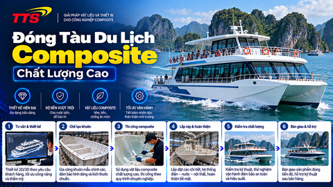 Đóng Tàu Du Lịch Composite Chất Lượng Cao