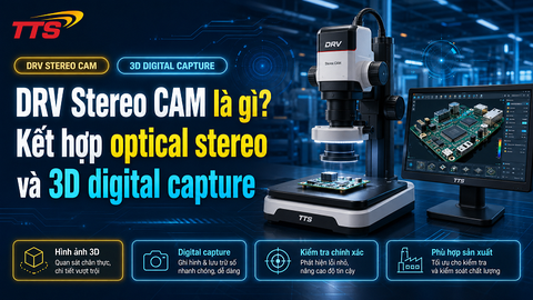 DRV Stereo CAM là gì? Kết hợp optical stereo và 3D digital capture