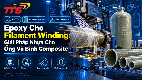 Epoxy Cho Filament Winding: Giải Pháp Nhựa Cho Ống Và Bình Composite