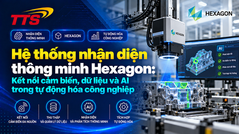 Hệ thống nhận diện thông minh Hexagon: Kết nối cảm biến, dữ liệu và AI trong tự động hóa công nghiệp
