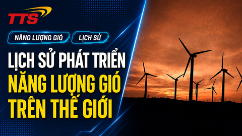 Lịch sử phát triển năng lượng gió trên thế giới