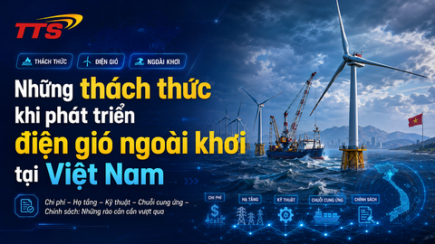 Những thách thức khi phát triển điện gió ngoài khơi tại Việt Nam