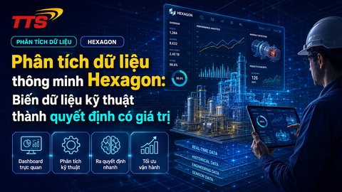 Phân tích dữ liệu thông minh Hexagon: Biến dữ liệu kỹ thuật thành quyết định có giá trị
