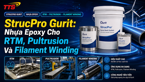 StrucPro Gurit: Nhựa Epoxy Cho RTM, Pultrusion Và Filament Winding