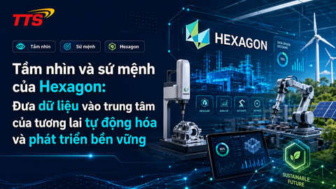 Tầm nhìn và sứ mệnh của Hexagon: Đưa dữ liệu vào trung tâm của tương lai tự động hóa và phát triển bền vững
