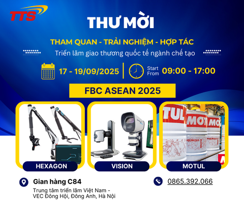 Thư mời tham quan gian hàng TTS tại Hội chợ FBC ASEAN 2025
