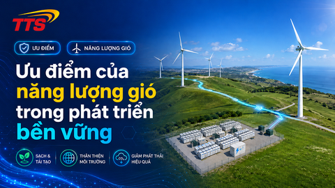 Ưu điểm của năng lượng gió trong phát triển bền vững