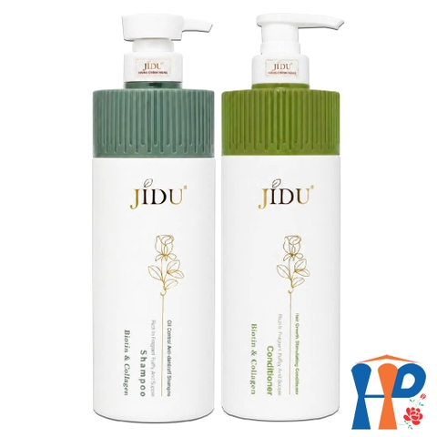 Cặp gội xả Jidu Biotin & Collagen Shampoo & Conditioner 720ml
