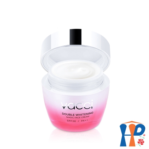 Kem Dưỡng Trắng Nâng Tông Da VACCI Double Whitening Magic Face Cream SPF36 PA++ 50ml