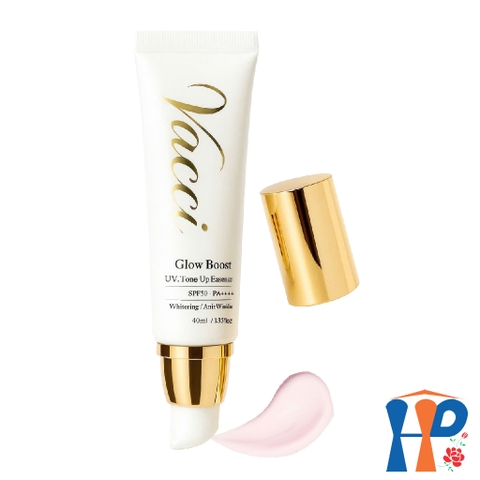 Kem lót dưỡng da chống nắng Vacci Glow Boost UV Tone Up Essence SPF50 PA+++ 40ml